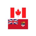 thumbnail image 1 of Canada & Canada 1957 Flag Set (2-Pack) (3 by 5 feet), 1 of 1