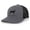 Charcoal/Black, variant on Heritage Pride Canine Collection Black and Tan Coonhound Hunting Dog Mens Embroidered Mesh Back Trucker Hat, Charcoal/Black