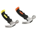 thumbnail image 1 of Claw Hammer, Portable Carbon Steel Wide Application 2Pcs Nail Hammers Tool Mini High Hardness  For Woodworking, 1 of 8