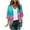 #1_Multicolor, variant on Clean Beach Cardigan Sweaters For Women Floral Printed Tunics Tops Puff Sleeve Kimono Cardigan Loose Cover Up Casual Blouse Tops 3/4 Sleeve Blouses Summer Going Out Holiday Clothes