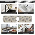 thumbnail image 6 of Coolnut 2 Pack Faucet Mat Splash Guard for Kitchen Sink, Cute Hedgehogs Mushrooms 14x5 Inch Super Absorbent Microfiber Sink Protector Mat, Kitchen Sink Mat Machine Washable Kitchen Sink Accessories, 6 of 7