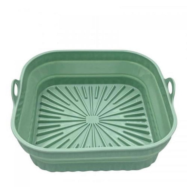 Doublures pour Friteuse à Air Chaud 8 Pouces pour 4 à 7 QT, Marmite Réutilisable pour Friteuse à Air, Inserts pour Friteuse à Air pour Four et Micro-Ondes, Accessoires