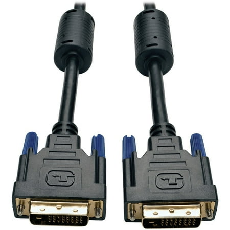 UPC: 0037332131065 | Tripp Lite P560-100 Tripp Lite DVI Dual Link Cable Digital TMDS Monitor Cable – (DVI-D M/M) 100-ft.