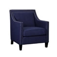 thumbnail image 1 of Bowery Hill Contemporary Fabric Chair in Blue, 1 of 1