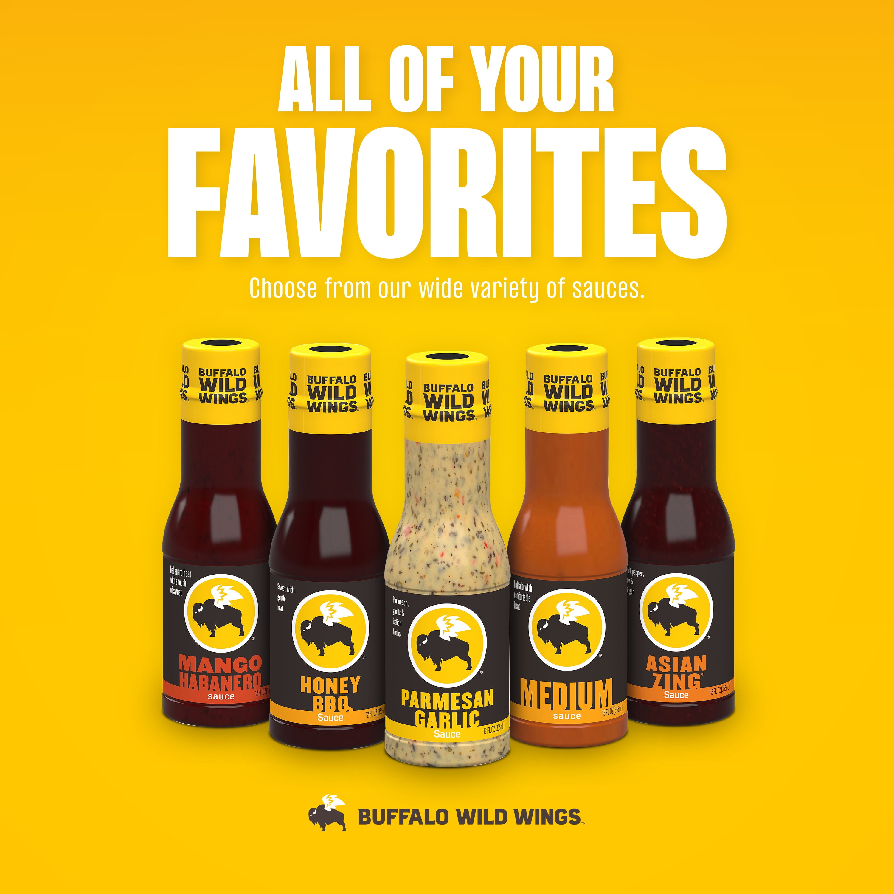 Buffalo Wild Wings Teriyaki Sauce, 12 fl. oz.