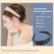 thumbnail image 4 of Diademas Minnieouse con cuentas de cristal grueso estilo barroco color azul marino + negro, 4 of 6