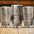 thumbnail image 3 of Army Dad Tumbler, Dad Tumbler 20 Oz Stainless Steel with Lid, Veteran Dad Coffee Mug, Camo Travel Cup, Gifts for Soldier Patriotic Father, Gifts for Dad, Father Days Gift, 3 of 6