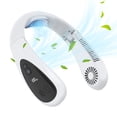 thumbnail image 2 of Portable Folding Neck Fan USB Rechargeable Bladeless Fan Compact Size Electric Neck Hung Fan Wearable Cooling Fan for Sports Running Cycling Exercise Neck Fan, 2 of 8