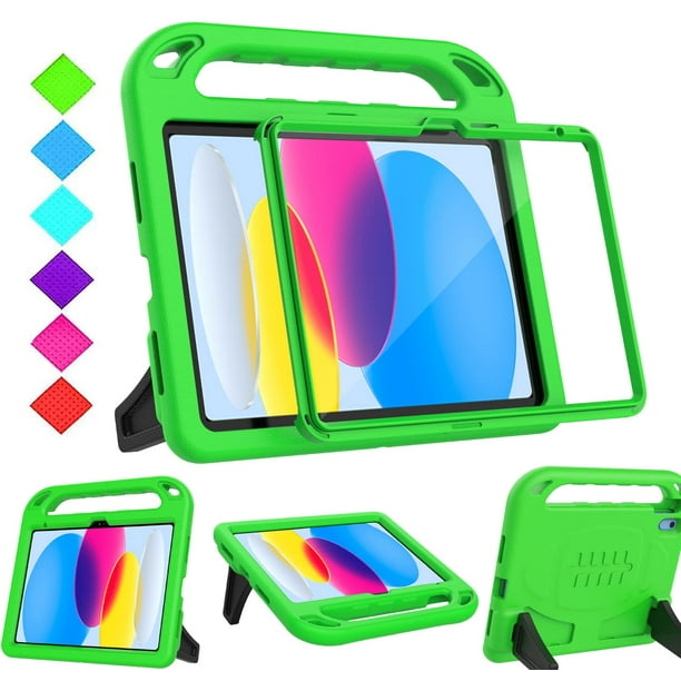 Funda para iPad BMOUO Kids para iPad de 11ª y 10ª generación de 10,9 pulgadas con pantalla