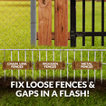 thumbnail image 5 of Dig Defence Dog Fence No Dig Barrier Fence Panels for Pets Yard Protection 15 Pack XL up to 30 ft, 5 of 10