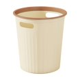 thumbnail image 2 of Large Capacity Slim Trash Can with Bag Holder - 3 Gallon Plastic Waste Bin for Bathroom, Kitchen, Bedroom, Office & Small Spaces,White, 2 of 6