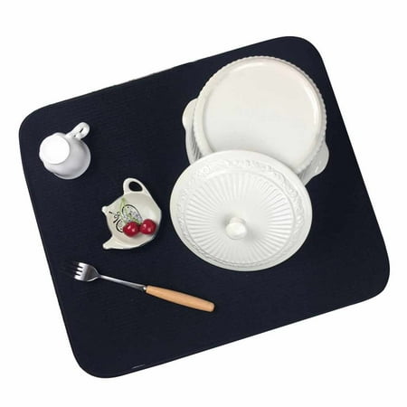 

Microfiber Dish Drying Pad Disc Drain Mat Kitchen Multi-function Non-slip Placemat Bowl Coasters