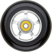 Pro Series 100mm Spoke Alloy Wheel w/ Pro Bearing - Black/Silver Core