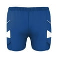 thumbnail image 2 of Alleson Athletic R1LFP Men's Loose Fit Track Short - Royal White, 2 of 3