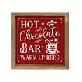 thumbnail image 4 of Wepagview Wooden Hot Chocolate Bar Sign, 8" Red Christmas Coffee Bar Decor, Holiday Decorative Signage Indoor Table Shelf Desk Mantel Tiered Tray Wall Art Kitchen Rustic Farmhouse Home Decorations, 4 of 8