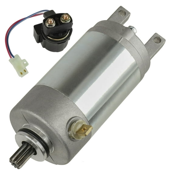 Starter & Relay Solenoid for Yamaha Grizzly 125 YFM125 2004-2013 Atv