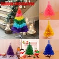 thumbnail image 2 of Uutvmp Artificial Christmas Tree, Tabletop Christmas Tree with Plastic Stand, Mini Xmas Pine Tree for Party Supplies Indoor Outdoor Holiday Home Decoration, 2 of 3