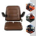 thumbnail image 3 of Universal Tractor Seat Adjustable w/Armrest for Kubota Bobcat John Deere Ford, 3 of 20