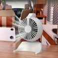 thumbnail image 4 of Portable Range Hood, Kitchen Exhaust Fan, Desktop Range Hood for Cooking, Detachable Mini Extractor Hood with 3 Speed, Strong Suction for Indoor BBQ, Hot Pot, 4 of 8