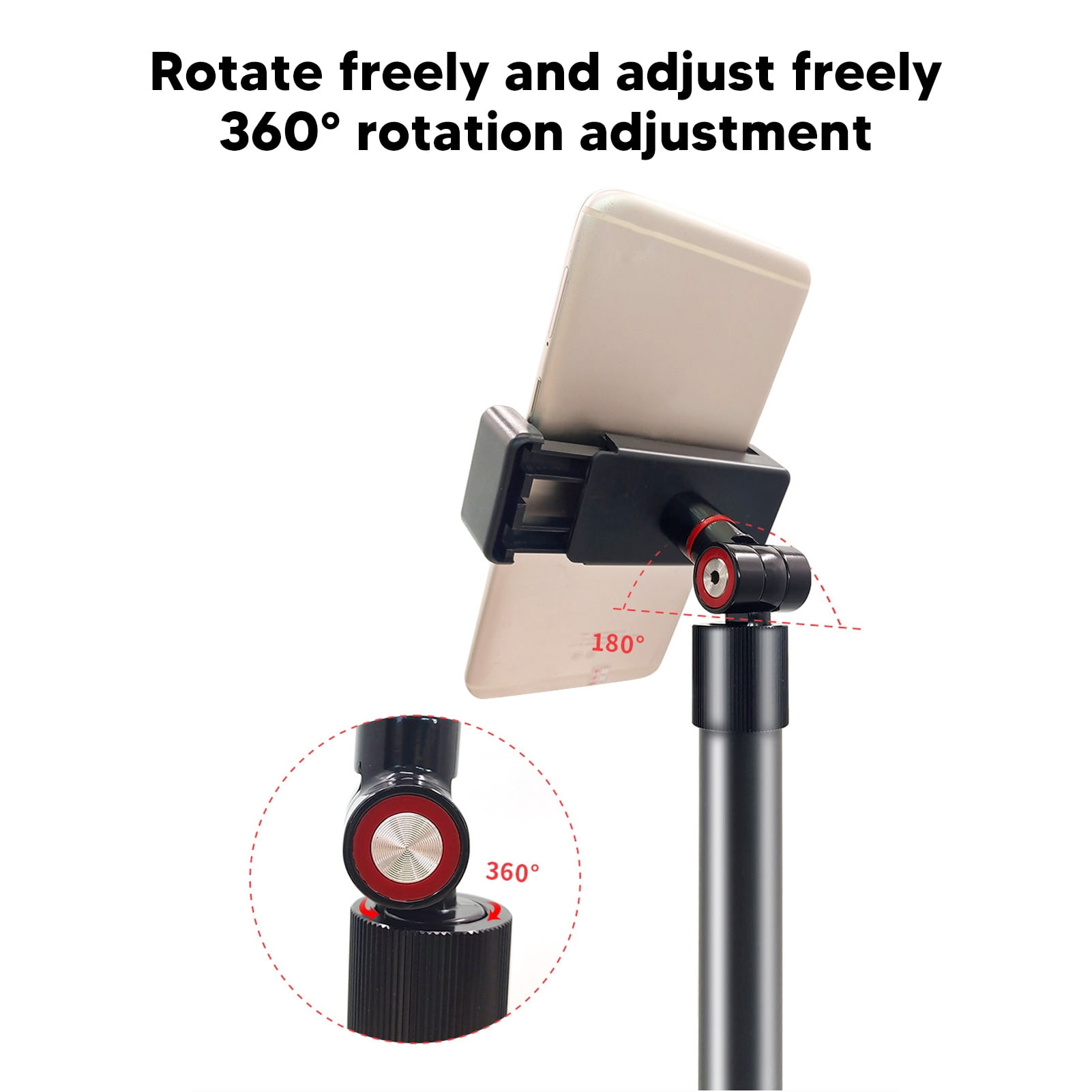 Adjustable Projector Stand 1/4 Inch Screw Silver, Ceiling