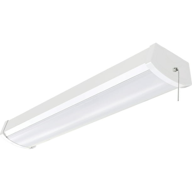 Nuvo Lighting 2 Foot Led Ceiling Wrap Fixture With Pull Chain Com - Pull Cord Led Ceiling Light