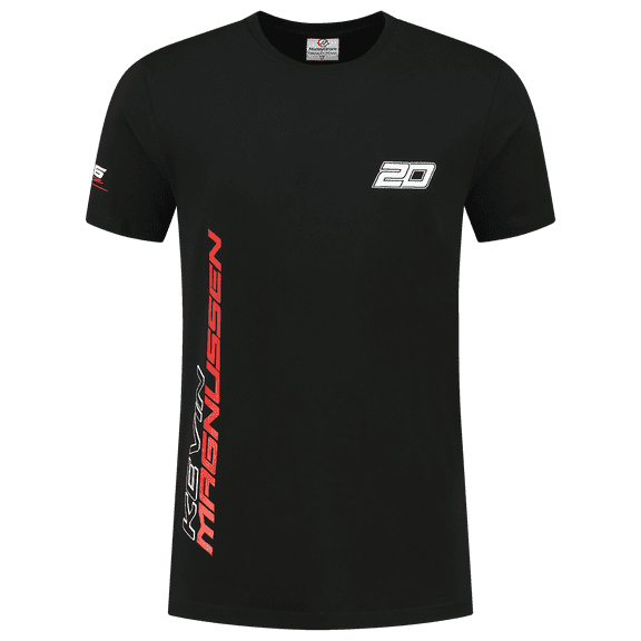Haas Racing F1 Kevin Magnussen T-Shirt - Black