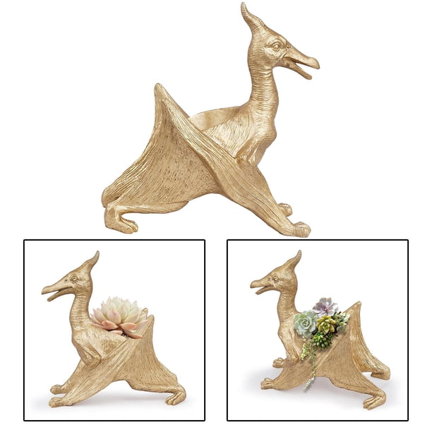 Lindo dinosaurio forma bonsái florer flor hogar Oficina Decoración, gran regal los , puede o Estilo 3 Macarena macetas suculentas