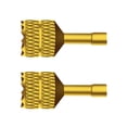thumbnail image 3 of Joysticks de control remoto de aleación de aluminio Piezas de repuesto de agarre cómodo Dorado perfke Joysticks del controlador, 3 of 6