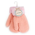 thumbnail image 2 of BadPiggies Kids Toddler Winter Mittens Gloves, Baby Boys Girls Cute Warm Fleece Lined Knit Thick Thermal Infant Gloves (Pink), 2 of 7