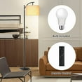 thumbnail image 3 of 62" Arched Floor Lamp with Remote Control and Bulb Included, 3 of 9