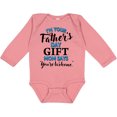 thumbnail image 3 of Inktastic I'm Your Fathers Day Mom Says You're Welcome Boys or Girls Long Sleeve Baby Bodysuit, 3 of 5