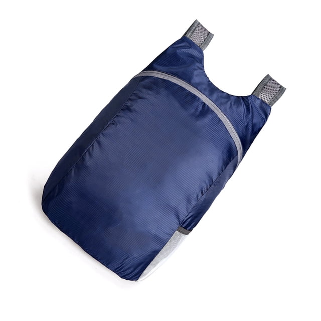 Advancent Mochila de viaje al aire libre impermeable plegable Fitness 20L capacidad bolsa de transporte contenedor de poliéster accesorios de Ciclismo Azul
