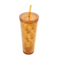 thumbnail image 3 of Mainstays Blue Plastic Sipper Tumbler 27 Ounces, 1pc, 3 of 4