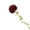 Red, variant on Flowers Display Ready Dianthus Soft Green for Home and Centerpiece Use - Elegant Polyester Ornament for Living Rooms and All Rooms, 50 cm, Yellow