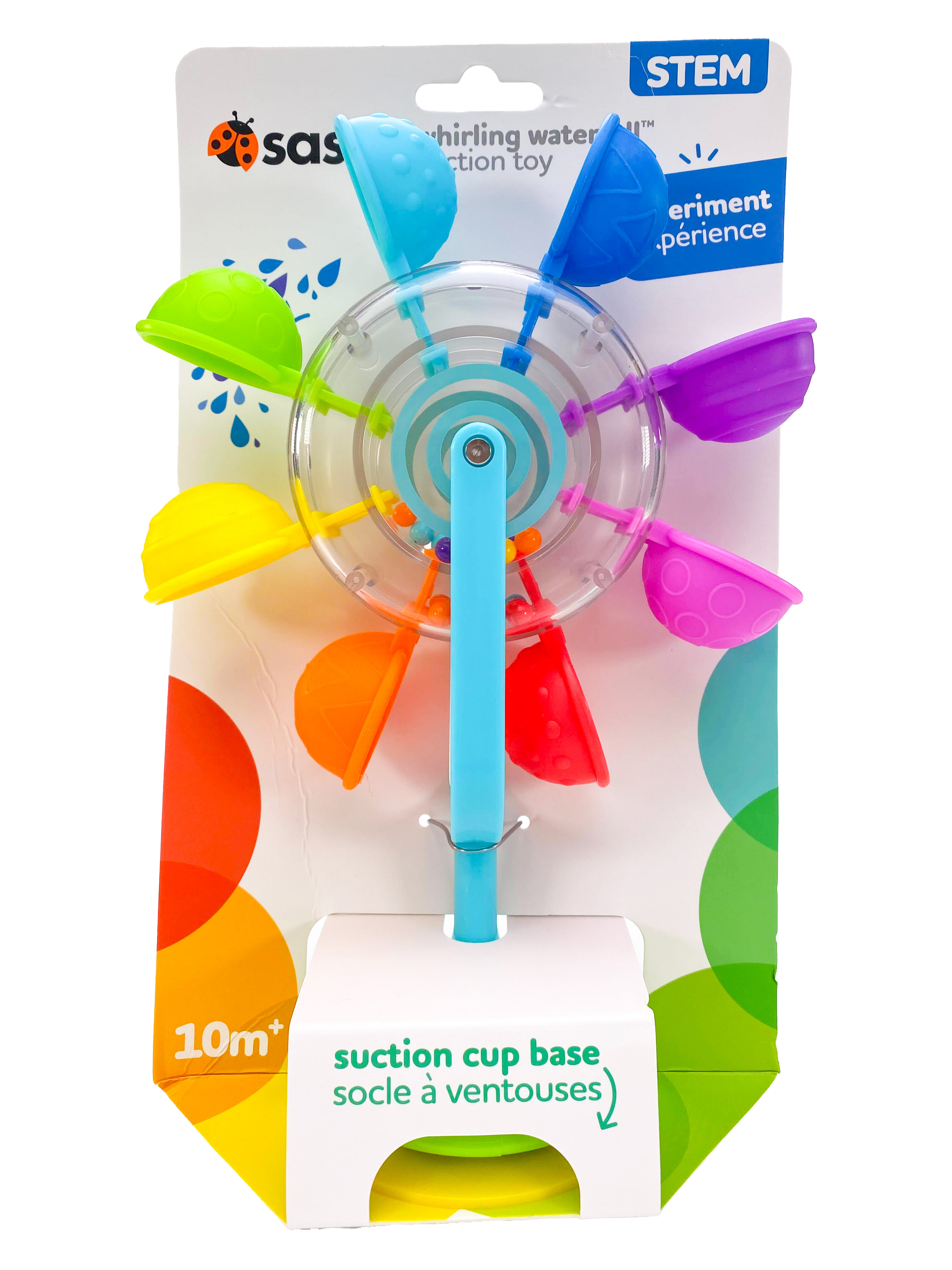 Sassy Whirling Waterfall Suction Bath Toy, 12 Months+ photo 5