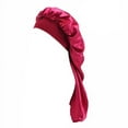 thumbnail image 2 of Cheers.US Extra Long Satin Bonnet Sleep Cap Long Bonnet for Braids Hair Loose Cap, 2 of 4