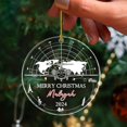 thumbnail image 5 of Flight Attendant Christmas Ornament 2025 - Custom Text/Year/Name, Pilot Xmas Gift, 1st Christmas As A Flight Attendant, Airplane Keepsake, 5 of 6