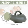thumbnail image 3 of Xoxingysm Army Green 1000Ml Men'S Urinal,Male Bottle Bottle Unisex Spillproof Female Bottle Container Plastic Bed Basin Car Travel Toilet Adult Children Bedpan Pot, 3 of 6