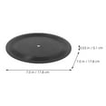 thumbnail image 2 of OUNONA 4Pcs Vinyl Record Wall Ornament In Black Abs Material For Music Lovers And Home Owners, 2 of 8