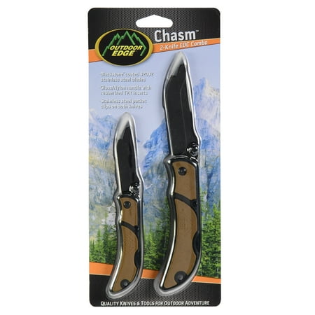 Outdoor Edge Chasm 2 Knife Combo