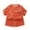 Orange, variant on YTDSCS Toddler Baby Boys Tracksuit T Shirt 2 Piece Outfit Solid Colour Short Sleeve Loose Tees Shirt with Shorts Summer Casual Set for 9 Months-5 Years