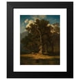 thumbnail image 2 of August Maximilian Zimmermann 15x18 Black Modern Framed Museum Art Print Titled - Waldlandschaft, 2 of 5