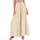 thumbnail image 1 of Pantalones Casuales para Mujer, con Cintura Elástica y Pierna , con Bolsillos. Albaricoque XL, 1 of 9