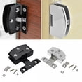 thumbnail image 2 of RichLink 1 Set Glass Door Hinge Cupboard Display Wine Hinges Furniture Hardware Hinge for 5-8Mm Glass Door Cabinet,2Pc Black, 2 of 4