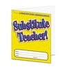 Scholastic Substitute Teacher Essential Laminated Folder, PreK-6, 16 Pages