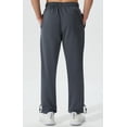 thumbnail image 3 of Tyhengta Men's Casual Sweatpants Athletic Open Bottom Running Sweatpants Straight Leg Pants with Pockets Carbon Grey 2XL, 3 of 8