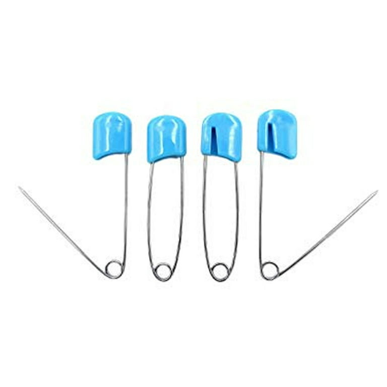 Plastic Toy Baby Diaper Pins Isolated Stock Photo 621599477