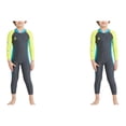 thumbnail image 1 of Toystoory Kid Wetsuit Child Wetsuit One-piece Child Summer Swimwear Full Kids Wetsuit for Summer Outdoor Swimming Surfing Diving Type1 NO1, 1 of 6