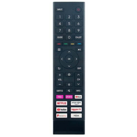 ERF3A80 Voice Replace Remote for Hisense TV 55A6G 43A6G 75A6G 50A6G 60A6G 65A6G
