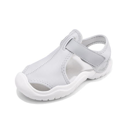 Cyiecw Toddler Sandals Summer Closed-Toe Lightweight Beach Sandals for Boys Girls Kids Non-Slip Water Shoes